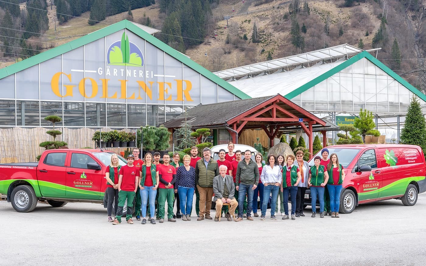 Team vom Poolbauprofi Gollner in Dorfgastein